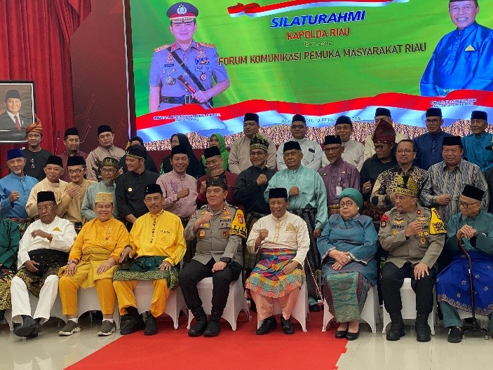 Kegiatan Silaturahmu Kapolda Riau dan Forum Komunikasi Pemuka Masyarakat Riau.