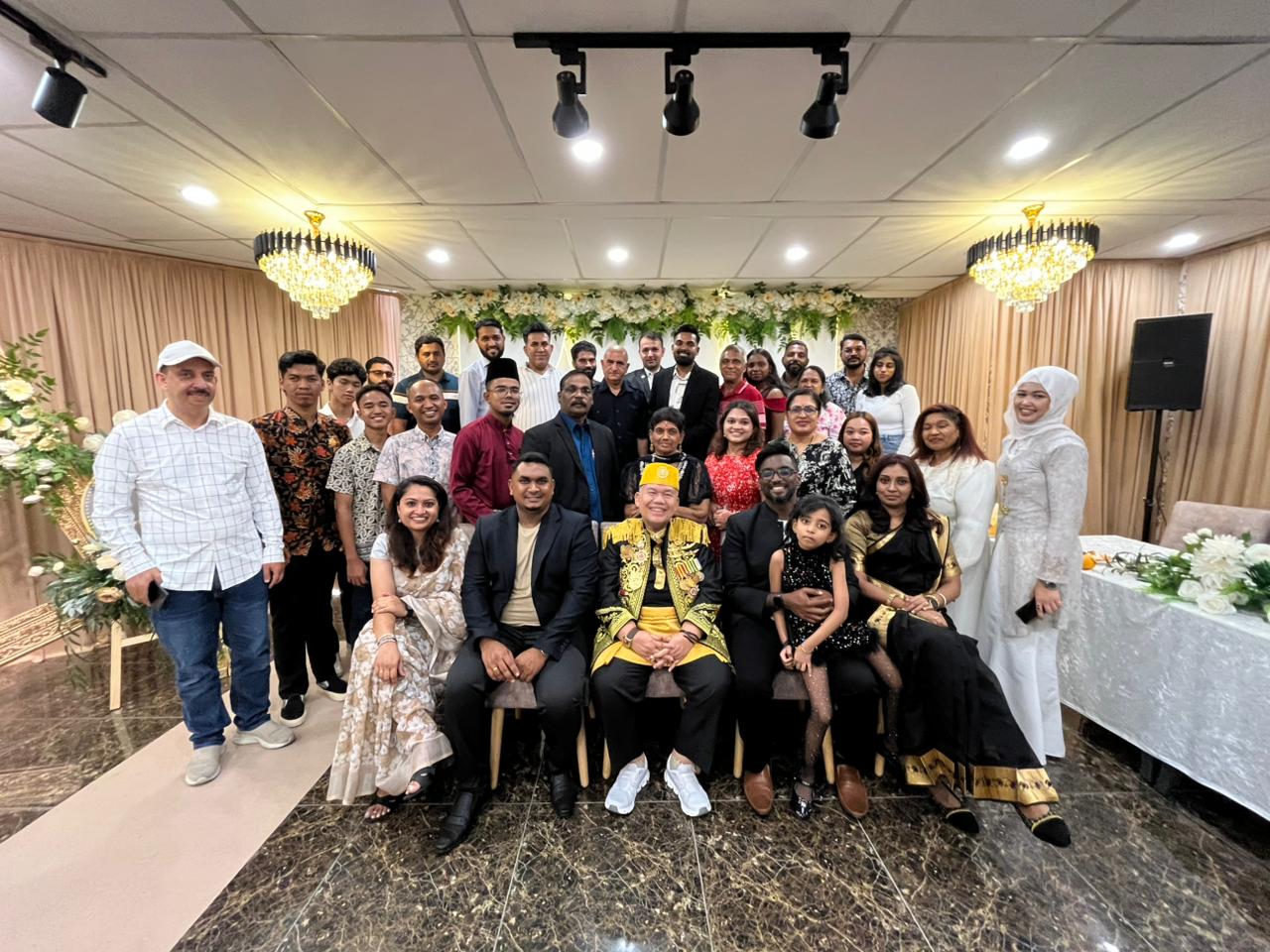 Sultan Agung Prof. Dr. TSPDYM. TBA. M. Yunus Abdullah Rahmadsyah Al Haj Hadiri Majelis Perlancaran Rasmi Dewan Bankuet di Sepang, Selangor