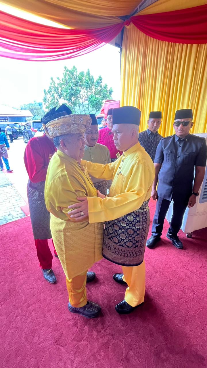 Sultan Agung Hadiri Open House YTM Undang Luak Johol